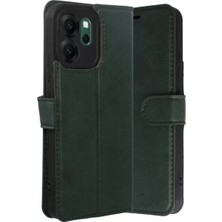 Renas Store Reno 14F S Kapaklı Kılıf - Yeşil
