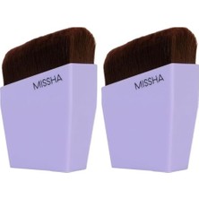 Özel Kesim Çok Fonksiyonlu Fondöten Fırçası Layering Fit Face Brush (2 Paketi)