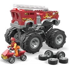 Die Grup 5-Alarm Monster Truck Itfaiye Araç Seti (284 Parça)