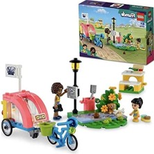 Die Grup Lego® Friends Köpek Kurtarma Bisikleti 41738-6 Yaş ve Üzeri Çocuklar Için Çıkarılabilir Römorklu Oyuncak Yapım Seti (125 Parça)