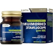Die Grup Krom Picolinate 200 Mcg 90 Tablet Takviye Edici Gıda