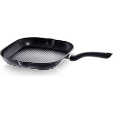 Fissler Cenit Grill Tava ( Ø 28 cm - 2.1l ), Yapışmaz Kaplamalı Alüminyum Izgara Tava - Indüksiyon Uyumlu