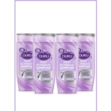 Nem Bombası Şampuan, Yıpranmış Saçlar Için Yoğun Onarıcı ve Nemlendirici, 7 Hyaluronik Asit ve Peptid, 4X400 ml