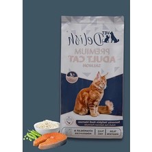 Die Grup Somonlu Yetişkin Kedi Maması, 12 Kg, Besleyici Içerik