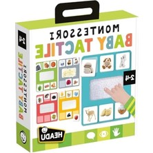 Die Grup Montessori Temalı My First Tactile Library Eğitici Kitap Seti, 2-4 Yaş