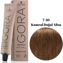 Igora Tüp Boya 60ML. 7-50 Kumral Doğal Altın