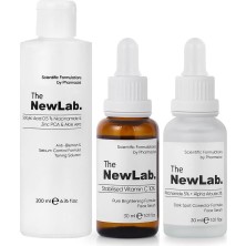 The Newlab. Leke Önleyici, Aydınlatıcı ve Gözenek Sıkılaştırıcı Cilt Bakım Seti