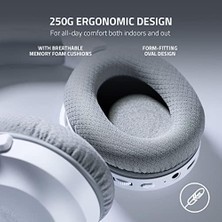 Barracuda x - Kablosuz Çoklu Platform Oyun ve Mobil Kulaklık (Smartswitch Çift Kablosuz, Ergonomik Tasarım, Triforce 40MM, Kardioid Mikrofon, 50 Saat Pil Usb-C) Mercury