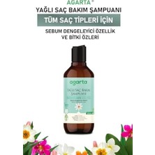 Agarta Doğal Yağlı Saçlar Için Yağlı Saç Bakım Şampuanı 400 ml