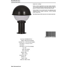 BSU-68064-BSY-M1-K Bahce Aydinlatmasi