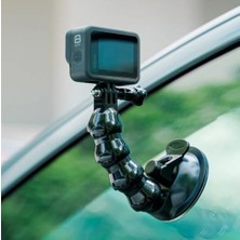 AX-231T Vantuzlu Araç Içi Esnek Kamera ve Telefon Tutucu –,, Djı Osmo Action, Akıllı Telefonlar ile Uyumlu