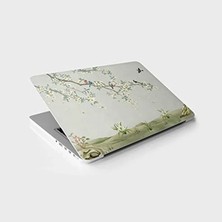 Die Grup 3D Ağaç Kuşlar Temalı Laptop Sticker, Bilgisayar Kaplama