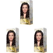Premıum Yarı Kit Set Saç Boyası 5.0 Açık Kahve (3 Paketi)