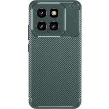 Renas Store Mi 14T Kılıf Auto Focus Karbon Kapak - Koyu Yeşil