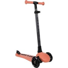 Let's Be Child Let's Ride 3 Tekerlekli Katlanabilir Işıklı Scooter Somon