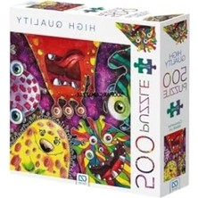 Die Grup 500 Parça Profesyonel Hobi Puzzle - Canavarlar Temalı