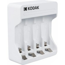 Renas Store Kodak KD-29490 4’lü Aa/aaa Ni-Mh Type-C Otomatik Hızlı Pil Şarj