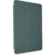 Renas Store Pad 9 Kılıf Kalemlikli Mars Tablet Kılıfı - Koyu Yeşil