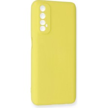Renas Store 7 Kılıf Nano Içi Kadife Silikon - Sarı