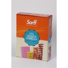Sarff 22 mm Pvc Helezon Spiral 50 Adet Şeffaf (4:1) Model 15210048 Yüksek Kapasite