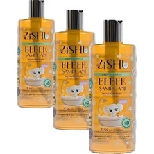 Zishu Bebek Saç ve Vücut Şampuanı 400 ml (3 Paketi)