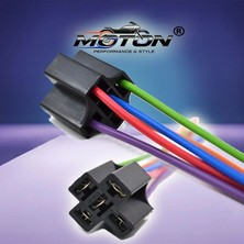 Moton Röle Soketi 5 Fişli 1mm Kablolu