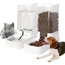 Die Grup Köpekler/yavru Kediler Için Otomatik Besleyici ve Su Dağıtıcısı, 2,1 kg