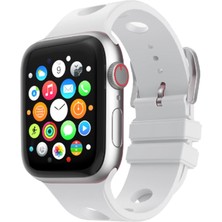 Apple Watch Ultra 49MM Delikli Tasarım Zore KRD-147 Silikon Kordon