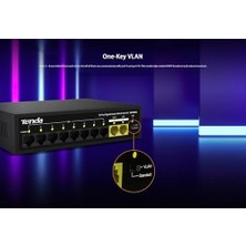 SG110PC 10 Portlu Gigabit Lite Poe Anahtarı, 8 Portlu Poe (Siyah)