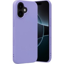 Renas Store Iphone 17 Nano Içi Kadife Silikon - Lila