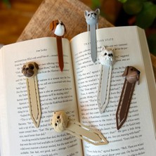Brand House 3D Beagle Köpek Tasarımlı Kitap Ayracı Çok Renkli Dekoratif Ayraç