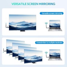 Omrs Store Edup Kablosuz HDMI Sistemi 5.8g 150 Metre Menzil Kesintisiz Akış EH-WD9910