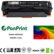 PanPrint Hp 415A W2030A Siyah Muadil Toner Chipli