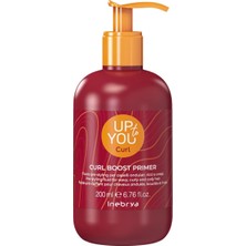 Omrs Store Inebrya Up To You Curl Boost Primer 200 ml – Kıvırcık ve Dalgalı Saçlar Için Bukle Koruyucu