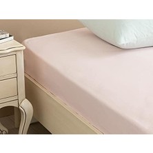 Omrs Store Düz Lastikli Çarşaf 160X200 cm Toz Pembe