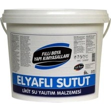 Filli Boya Elyaflı Sutut 10 kg Su İzolasyon Yalıtım Malzemesi Elastomerik Akrilik Kopolimer Özellikli