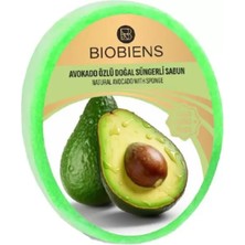 Biobiens Süngerli Sabun 130GR. Avokado