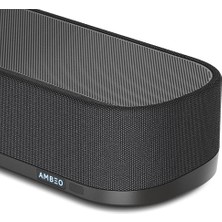 Omrs Store Ambeo Soundbar Plus - Dolby Atmos, Dts: X, 360 Reality Audio, Mpeg-H Audio, 400 W Güç, 7 Adet Hoparlör ve Yerleşik 4" Çift Subwoofer, 7.1.4 Ev Sinema Sistemi - Siyah