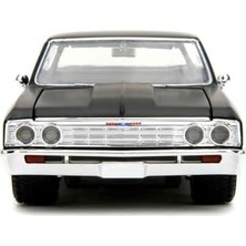 Omrs Store Jada Toys And Furious Auto El Camino (1:24, Siyah) - Chevrolet El Camino 1967 & Furious 10 Filminden, Cast Auto 8 Yaşından Itibaren Parçaları Açılabilir, 19 cm
