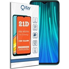 Omrs Store 8 Pro ile Uyumlu Tam Kaplayan 21D Temperli Ekran Koruyucu Cam