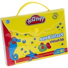 Die Grup 18 Renkli Pastel Boya Seti