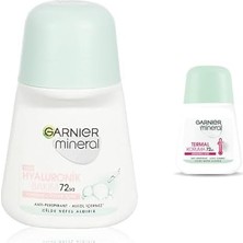 Omrs Store Mineral Hyaluronik Bakım Roll-On Deodorant + Mineral Termal Koruma Roll-On Deodorant