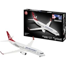 Die Grup Plastik Malzemeden Üretilmiş Boeing 737-800 Maket Uçak