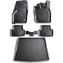 Die Grup Volkswagen Tiguan Için Özel Tasarım 3D Ultraflex Bagaj Havuzu Seti