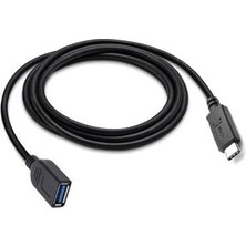 Omrs Store Uzun Type-C Otg 1 Metre Typec Otg 1 Metre Type C Erkek USB Dişi Kablo