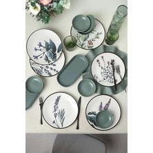 Omrs Store Çiçek Bahçesi Kahvaltı Takımı 14 Parça 6 Kişilik