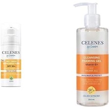 Omrs Store Herbal Dry Yüksek Korumalı Fluid 50 Spf Güneş Koruyucu Yüz ve Dekolte Bölgesixcelenes Sea Buckthorn Temızleme Jelı 250ML Yağlı/karma Ciltler