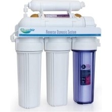 Aquabir 6 Aşamalı Pompasız Su Arıtma Cihazı Açık Kasa Tip
