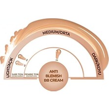 Omrs Store Cosmetics Anti-Blemish Bb Cream 02 Light Cream Spf 15 Akneye Yatkın Ciltler Bb Krem