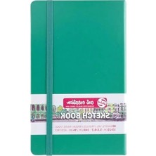 Die Grup 80 Sayfa Eskiz Defteri, 13 cm x 21 Cm, Orman Yeşili